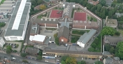Luftbild der Justizvollzugsanstalt Düsseldorf