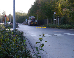 Bereich der Wartezone vor der JVA Düsseldorf Bereich der Wartezone vor der JVA Düsseldorf
